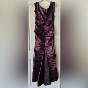 “Alex Evenings”long purple evening gown. Size 12